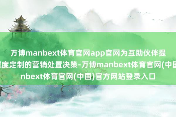 万博manbext体育官网app官网为互助伙伴提供一站式+全链路深度定制的营销处置决策-万博manbext体育官网(中国)官方网站登录入口