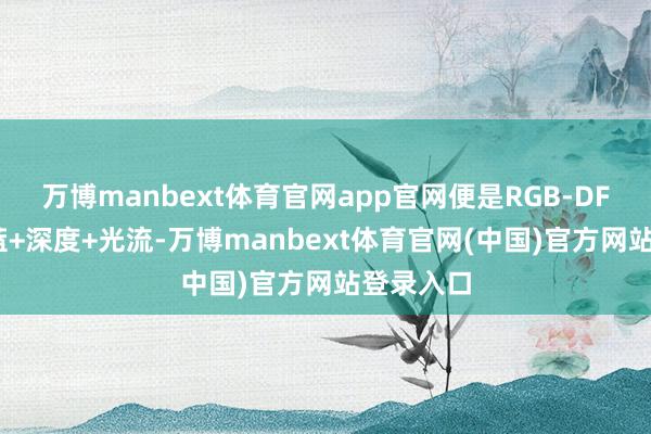 万博manbext体育官网app官网便是RGB-DF——红绿蓝+深度+光流-万博manbext体育官网(中国)官方网站登录入口