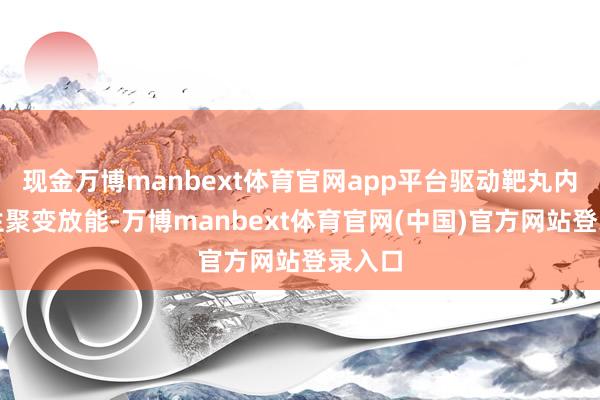 现金万博manbext体育官网app平台驱动靶丸内爆产生聚变放能-万博manbext体育官网(中国)官方网站登录入口